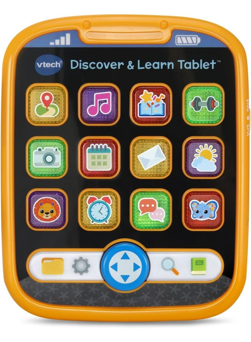 VTech Discover & Learn Tablet – Educational Toy with Games, Music & ABC Learning - Image 1